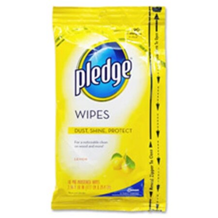 Diversey Diversey DRACB728072PK Pledge Furniture Polish Wipes; 7 in. x 11 in.; Lemon DRACB728072PK
